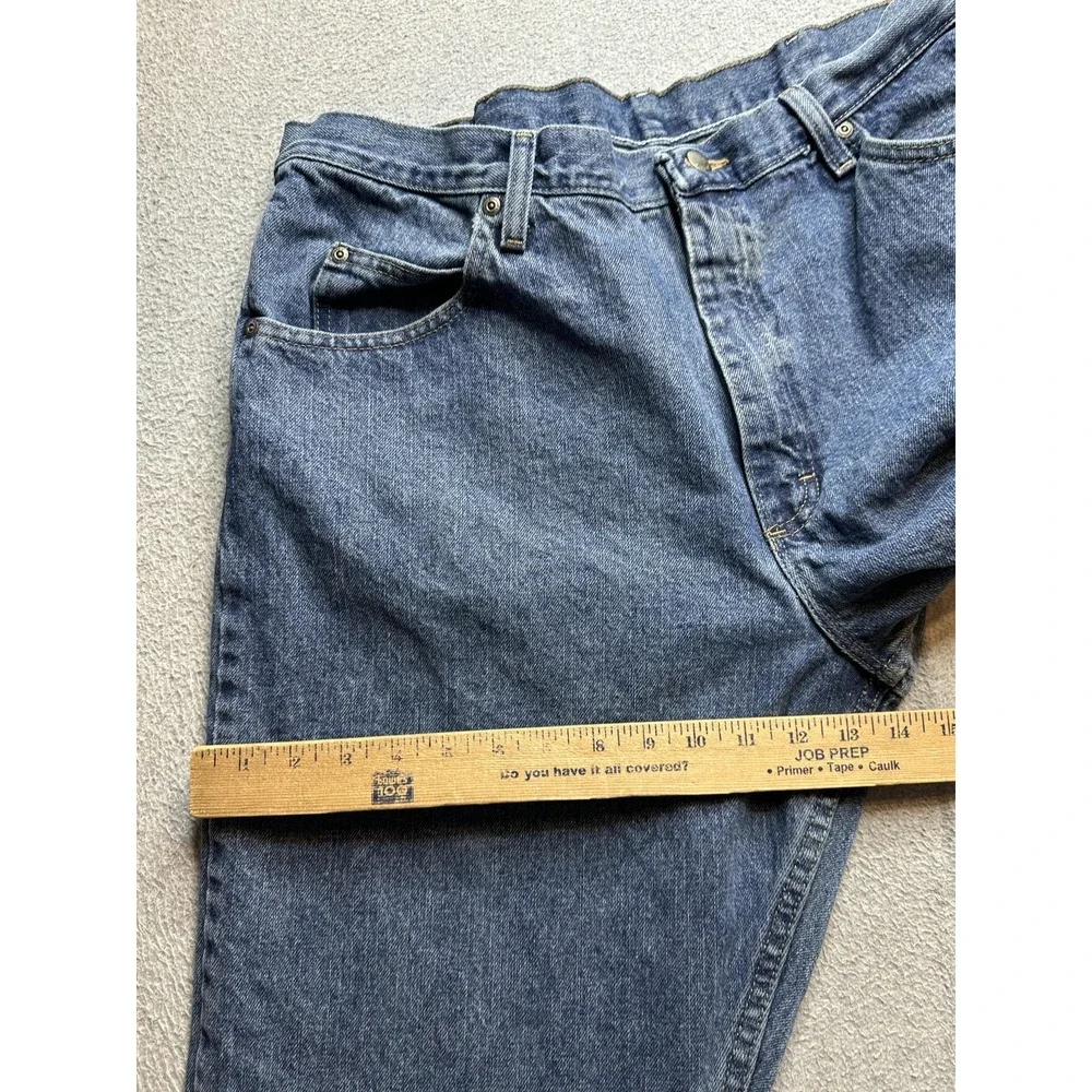 Wrangler Jeans Mens 36x30 (36x28) Blue Relaxed Fit Hero Authentic Denim Classic‎